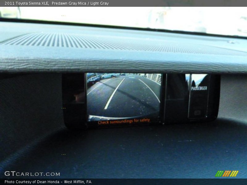 Predawn Gray Mica / Light Gray 2011 Toyota Sienna XLE