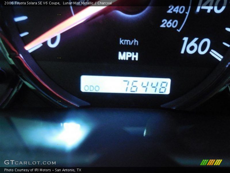 Lunar Mist Metallic / Charcoal 2006 Toyota Solara SE V6 Coupe