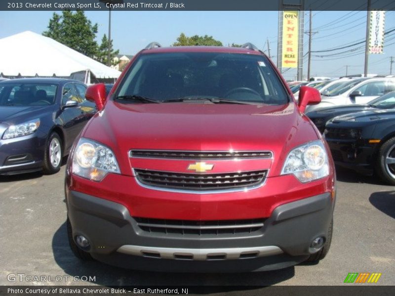 Crystal Red Tintcoat / Black 2013 Chevrolet Captiva Sport LS