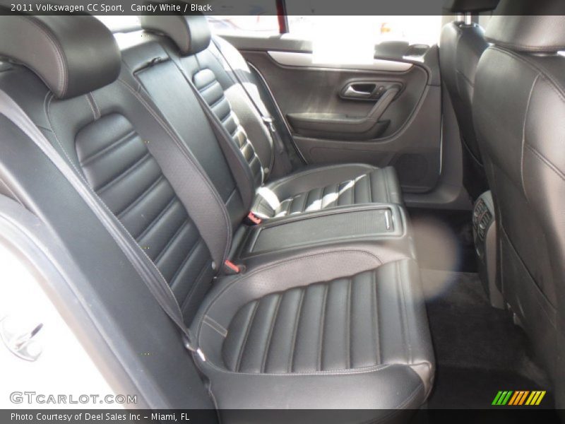 Candy White / Black 2011 Volkswagen CC Sport