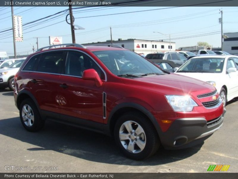 Crystal Red Tintcoat / Black 2013 Chevrolet Captiva Sport LS