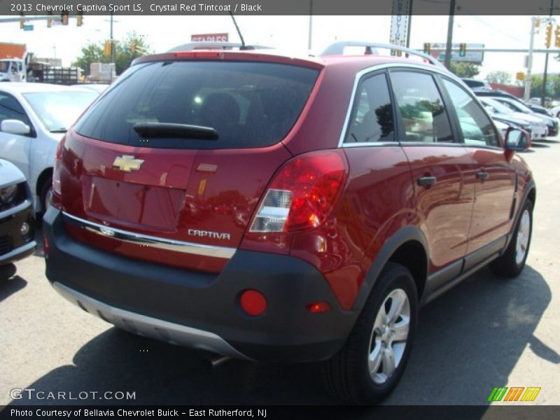 Crystal Red Tintcoat / Black 2013 Chevrolet Captiva Sport LS