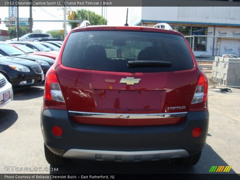 Crystal Red Tintcoat / Black 2013 Chevrolet Captiva Sport LS