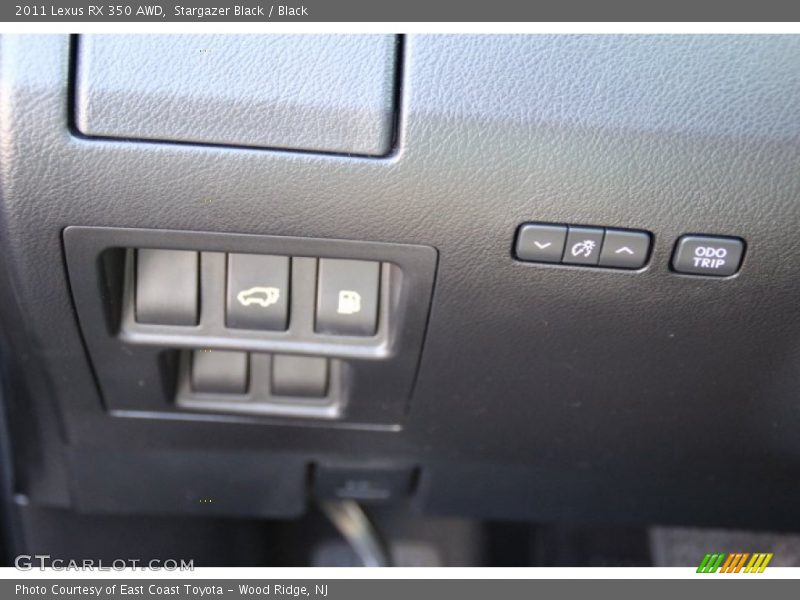 Stargazer Black / Black 2011 Lexus RX 350 AWD