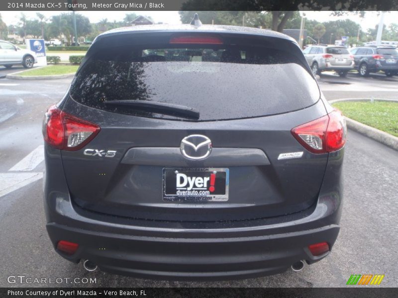Meteor Gray Mica / Black 2014 Mazda CX-5 Touring