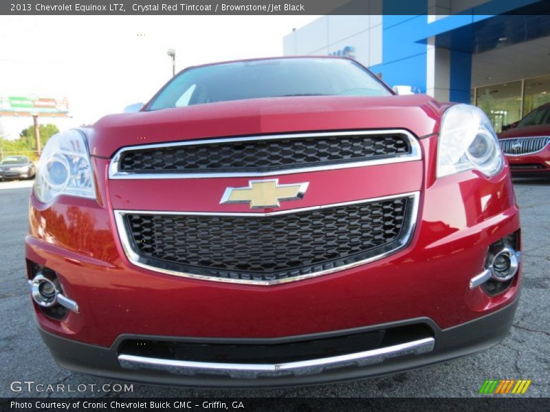 Crystal Red Tintcoat / Brownstone/Jet Black 2013 Chevrolet Equinox LTZ