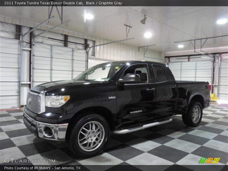 Black / Graphite Gray 2011 Toyota Tundra Texas Edition Double Cab