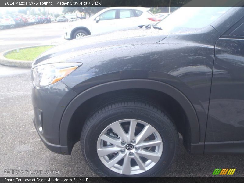 Meteor Gray Mica / Black 2014 Mazda CX-5 Touring