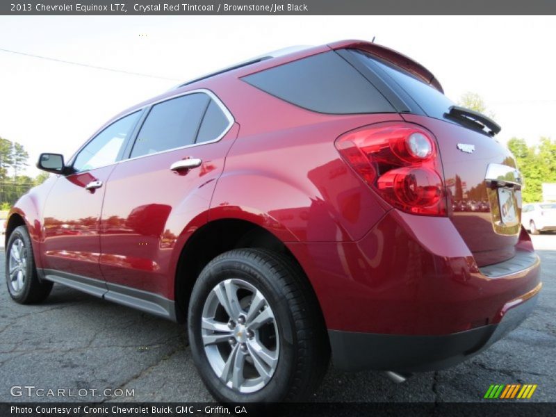 Crystal Red Tintcoat / Brownstone/Jet Black 2013 Chevrolet Equinox LTZ