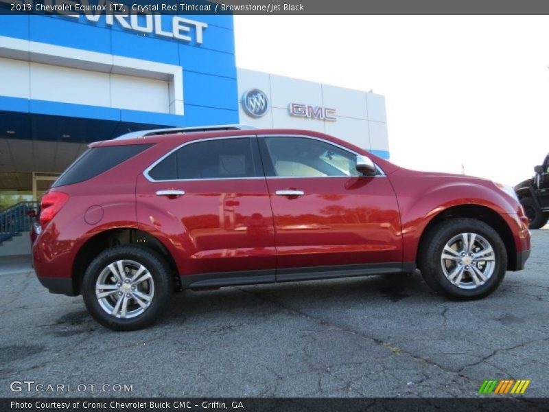 Crystal Red Tintcoat / Brownstone/Jet Black 2013 Chevrolet Equinox LTZ
