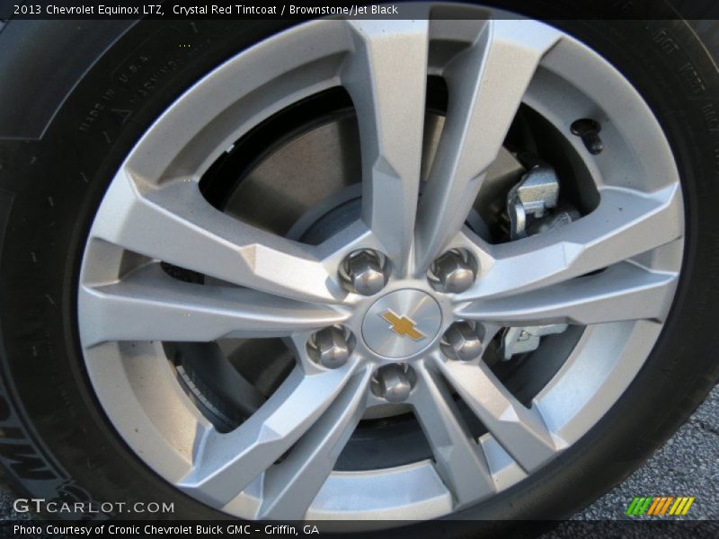 Crystal Red Tintcoat / Brownstone/Jet Black 2013 Chevrolet Equinox LTZ
