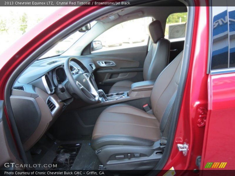 Crystal Red Tintcoat / Brownstone/Jet Black 2013 Chevrolet Equinox LTZ