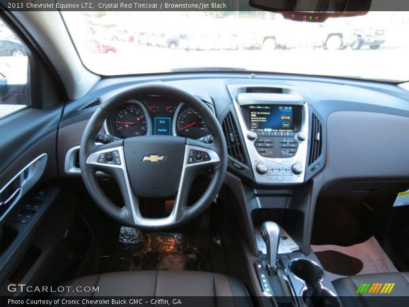 Crystal Red Tintcoat / Brownstone/Jet Black 2013 Chevrolet Equinox LTZ