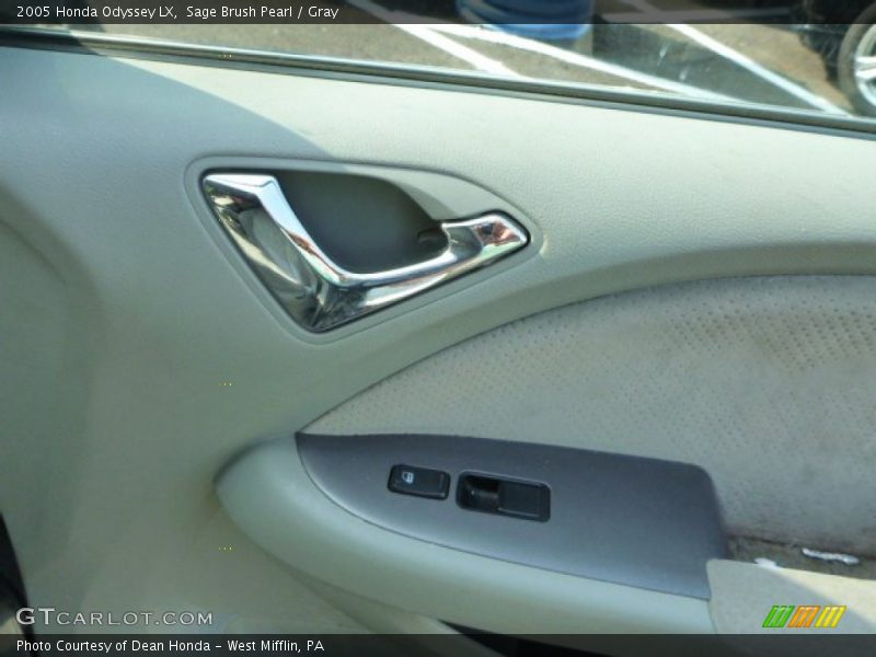 Sage Brush Pearl / Gray 2005 Honda Odyssey LX