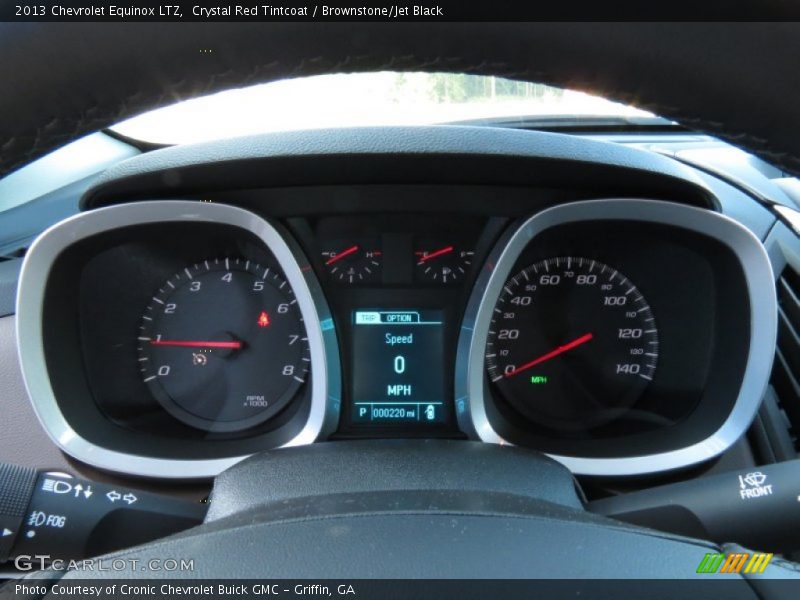 Crystal Red Tintcoat / Brownstone/Jet Black 2013 Chevrolet Equinox LTZ