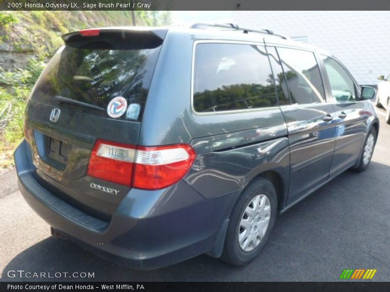 Sage Brush Pearl / Gray 2005 Honda Odyssey LX