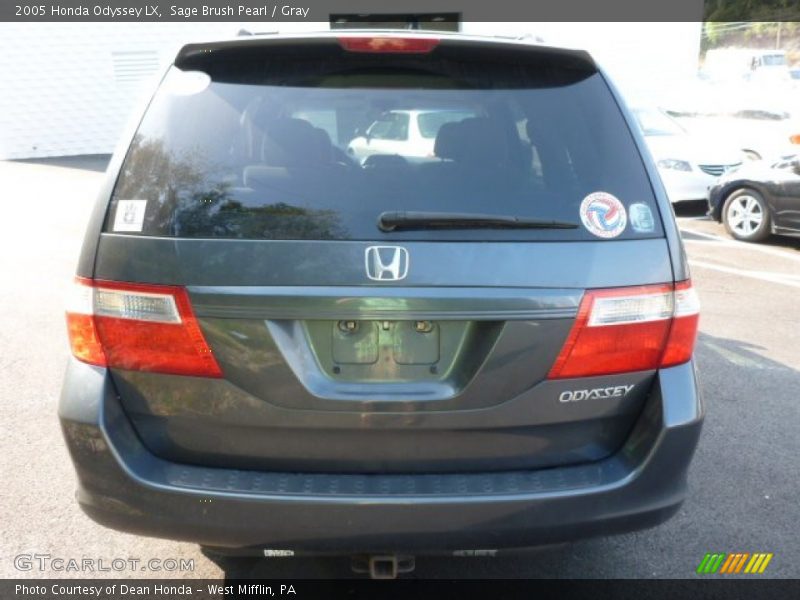 Sage Brush Pearl / Gray 2005 Honda Odyssey LX