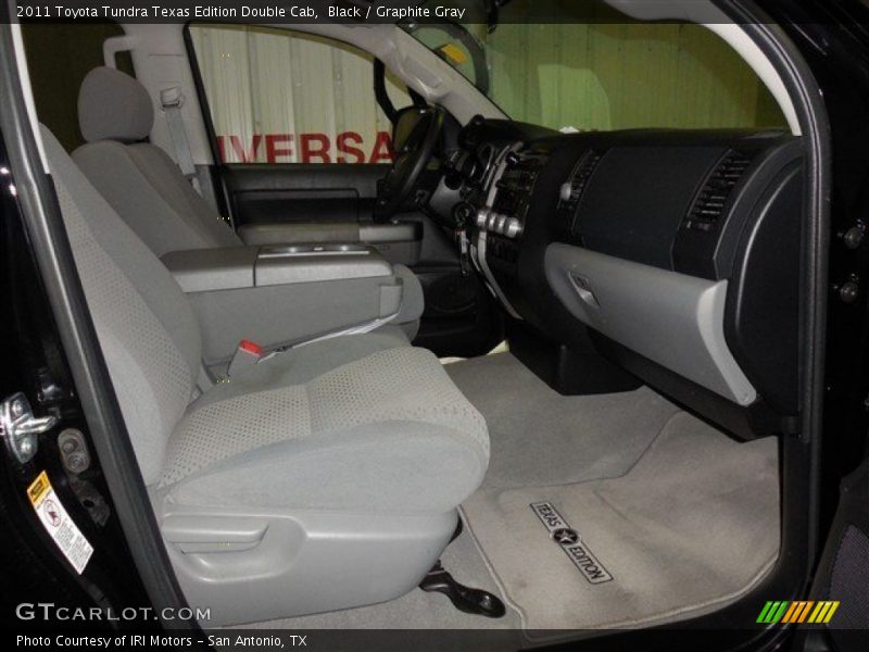 Black / Graphite Gray 2011 Toyota Tundra Texas Edition Double Cab