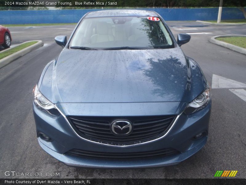 Blue Reflex Mica / Sand 2014 Mazda MAZDA6 Grand Touring