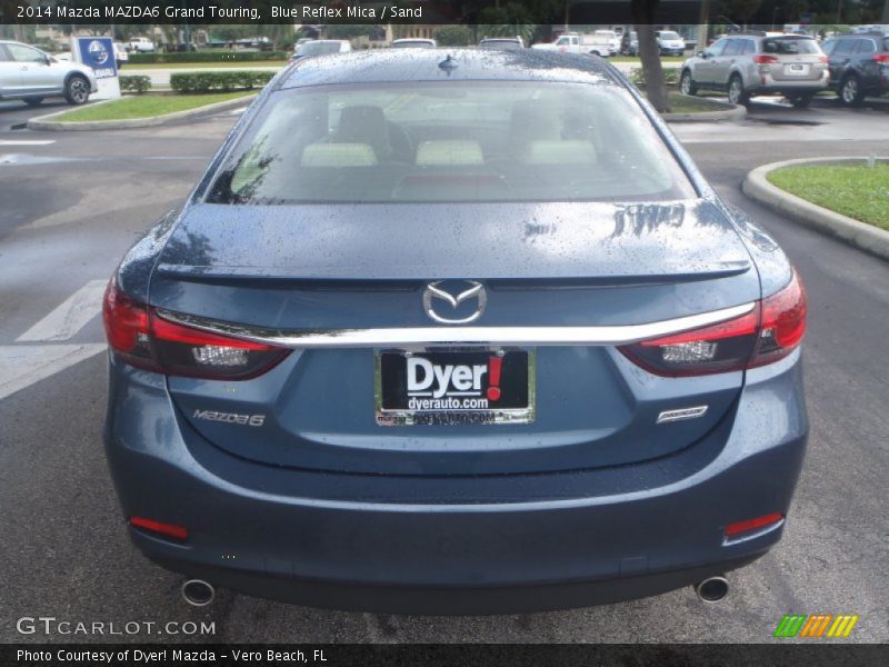Blue Reflex Mica / Sand 2014 Mazda MAZDA6 Grand Touring