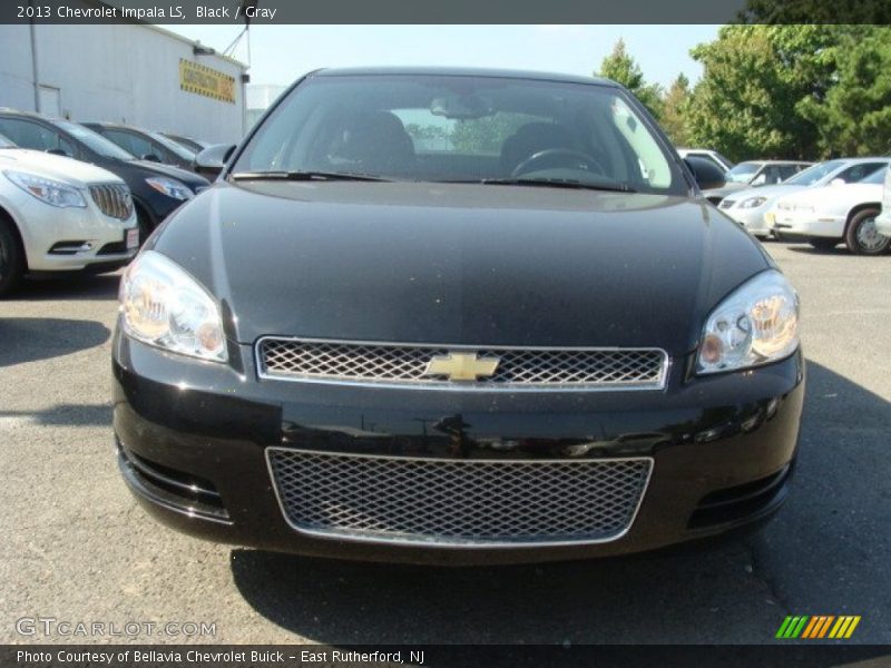 Black / Gray 2013 Chevrolet Impala LS
