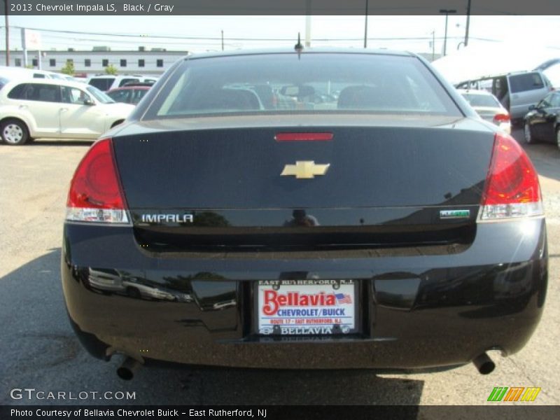 Black / Gray 2013 Chevrolet Impala LS