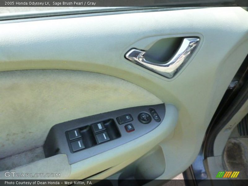 Sage Brush Pearl / Gray 2005 Honda Odyssey LX