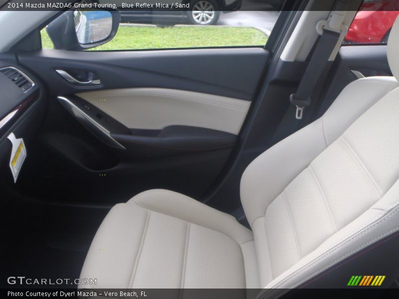 Blue Reflex Mica / Sand 2014 Mazda MAZDA6 Grand Touring