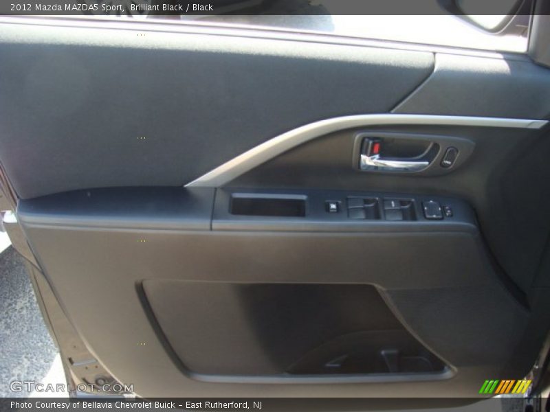 Brilliant Black / Black 2012 Mazda MAZDA5 Sport