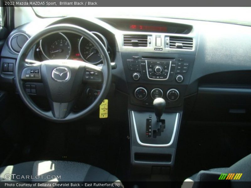 Brilliant Black / Black 2012 Mazda MAZDA5 Sport