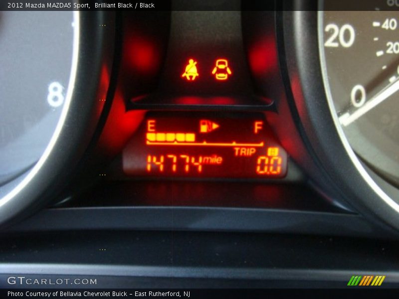 Brilliant Black / Black 2012 Mazda MAZDA5 Sport