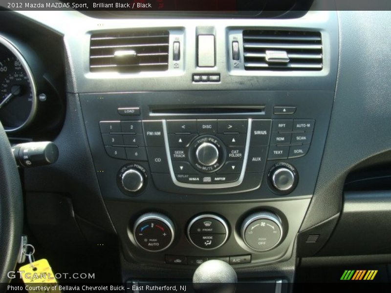 Brilliant Black / Black 2012 Mazda MAZDA5 Sport
