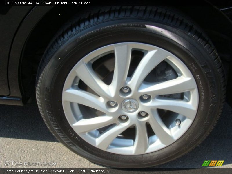 Brilliant Black / Black 2012 Mazda MAZDA5 Sport
