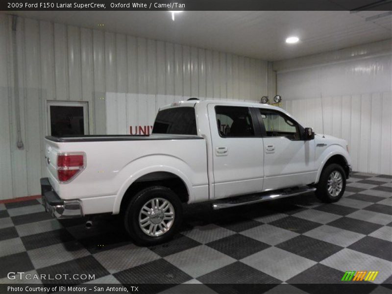 Oxford White / Camel/Tan 2009 Ford F150 Lariat SuperCrew