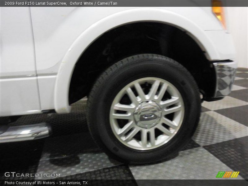 Oxford White / Camel/Tan 2009 Ford F150 Lariat SuperCrew
