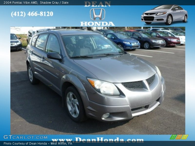 Shadow Gray / Slate 2004 Pontiac Vibe AWD