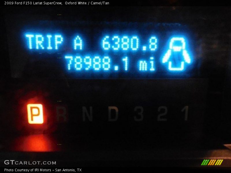 Oxford White / Camel/Tan 2009 Ford F150 Lariat SuperCrew