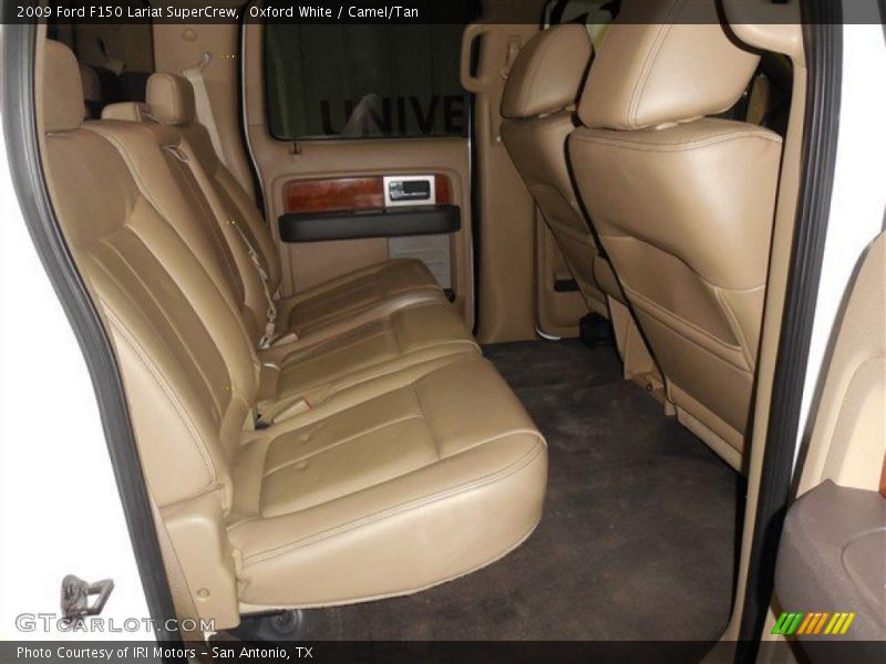 Oxford White / Camel/Tan 2009 Ford F150 Lariat SuperCrew