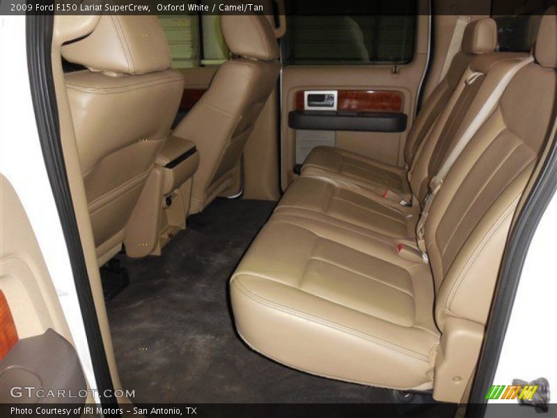 Oxford White / Camel/Tan 2009 Ford F150 Lariat SuperCrew
