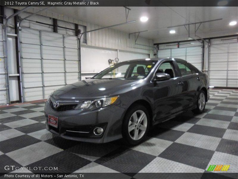 Magnetic Gray Metallic / Black 2012 Toyota Camry SE