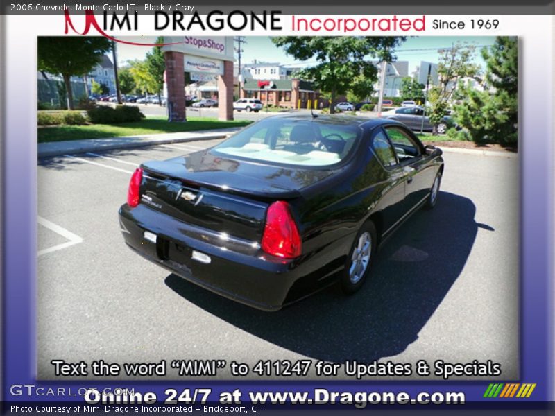 Black / Gray 2006 Chevrolet Monte Carlo LT