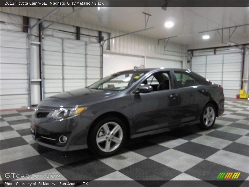 Magnetic Gray Metallic / Black 2012 Toyota Camry SE
