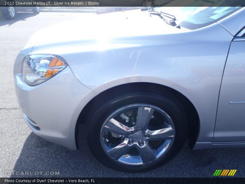 Silver Ice Metallic / Ebony 2012 Chevrolet Malibu LT