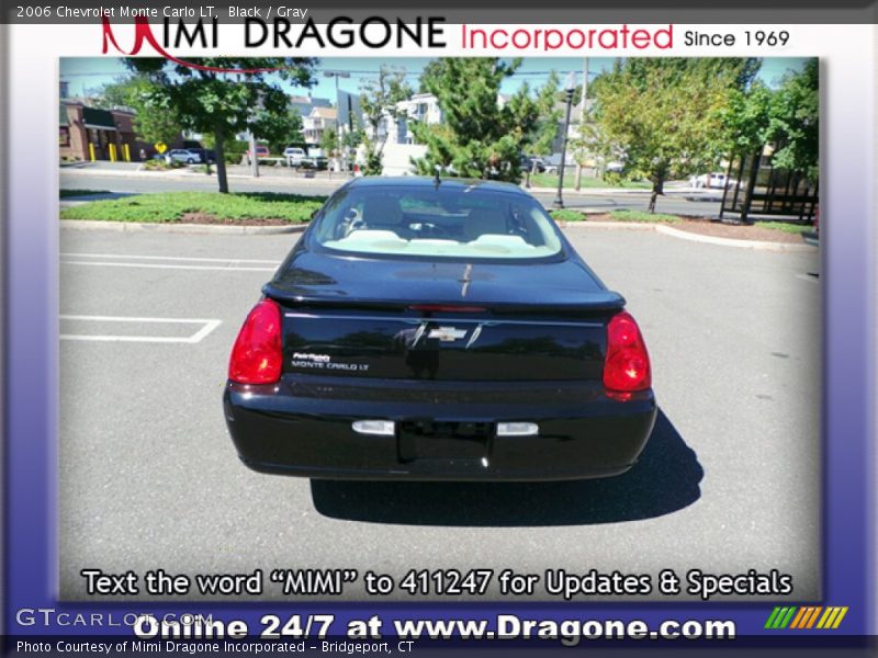 Black / Gray 2006 Chevrolet Monte Carlo LT