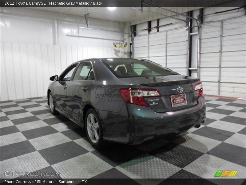 Magnetic Gray Metallic / Black 2012 Toyota Camry SE