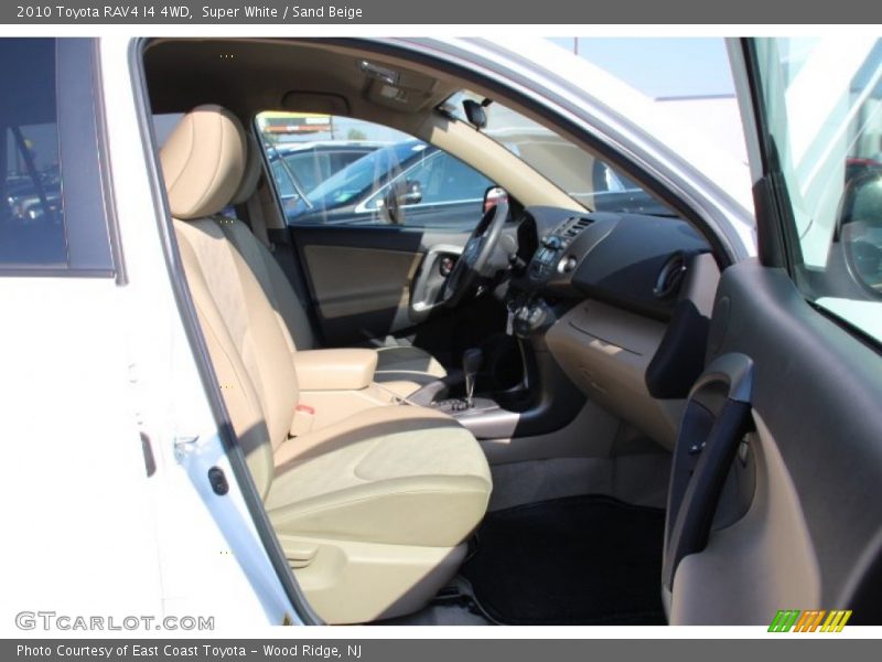 Super White / Sand Beige 2010 Toyota RAV4 I4 4WD