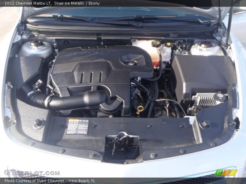 Silver Ice Metallic / Ebony 2012 Chevrolet Malibu LT