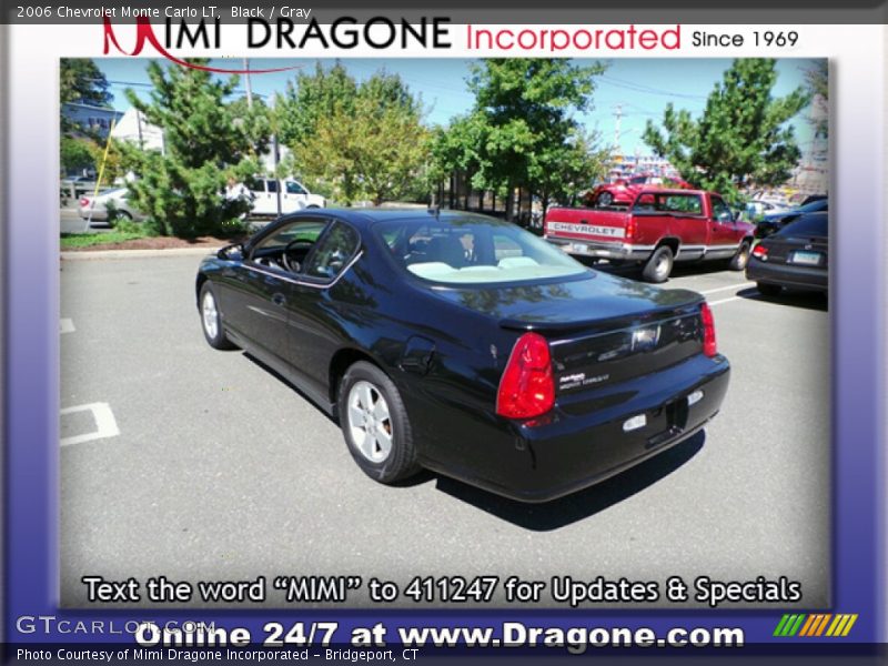 Black / Gray 2006 Chevrolet Monte Carlo LT