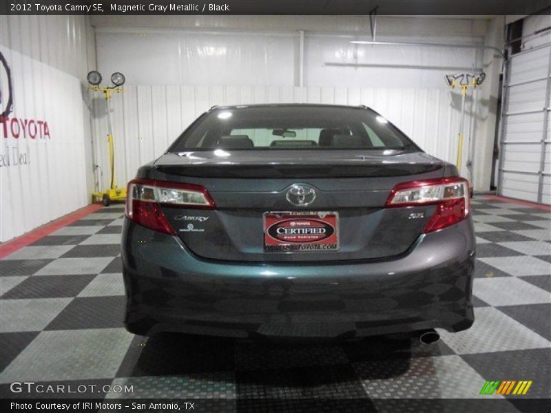 Magnetic Gray Metallic / Black 2012 Toyota Camry SE