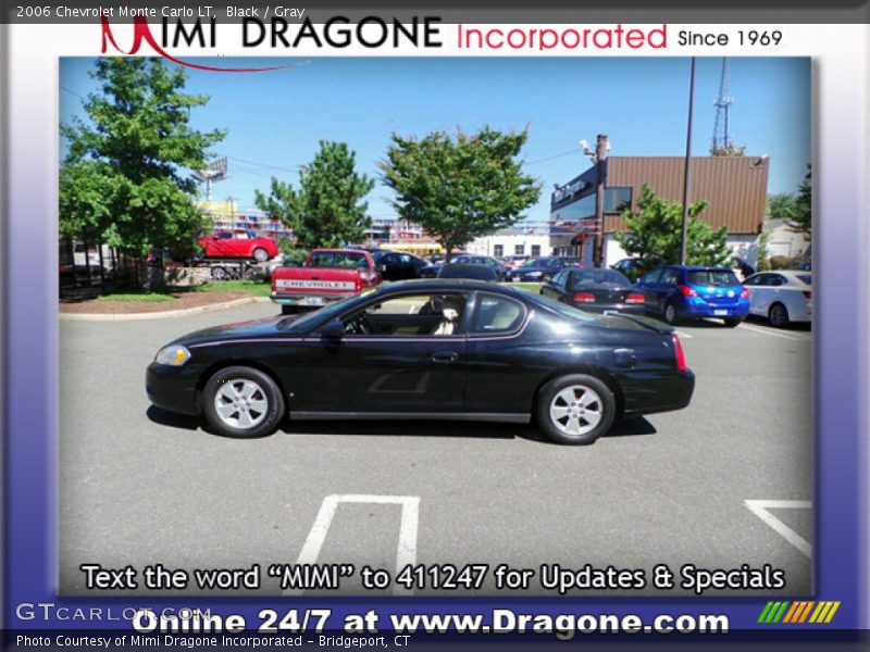 Black / Gray 2006 Chevrolet Monte Carlo LT